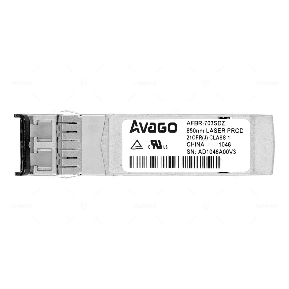 AFBR-703SDZ AVAGO 10GB MULTIMODE SFP+ SR TRANSCEIVER